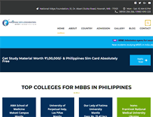 Tablet Screenshot of nvfoundation.com